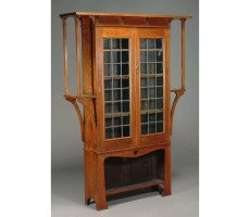 Near Pair of Oak Arts & Crafts Bookcases by Liberty & Co. - Thumbnail 6