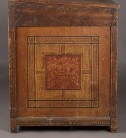 Bruce Talbert, attributed. Gillow & Co., A Gothic Revival Polychrome Painted Davenport - Thumbnail 8