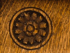 Bruce Talbert. An Arts & Crafts Oak Washstand Probably Made by Gillows - Thumbnail 6