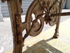 Coalbrookdale Aesthetic Movement Cast Iron Garden Bench, Circa 1866 - Thumbnail 20