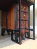 Rare Walnut Desk in the Anglo-Japanese Style Designed by Thomas Jeckyll - Thumbnail 4