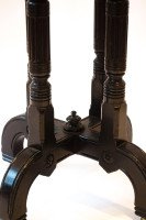 Bruce Talbert attri, for Gillows & Co. Aesthetic Movement Circular Wine Table - Thumbnail 2