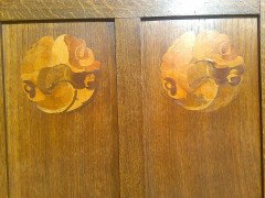 G. M. Ellwood Attributed, Arts & Crafts Glasgow-Style Oak Sideboard - Thumbnail 7