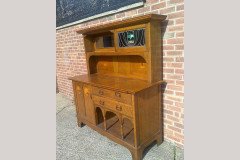 G. M. Ellwood Attributed, an Arts & Crafts Glasgow-Style Oak Sideboard - Thumbnail 2