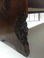 A. W. N. Pugin Important Oak Gothic Revival Bench From Abney Hall - Thumbnail 8