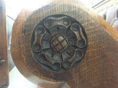 A. W. N. Pugin Important Oak Gothic Revival Bench From Abney Hall - Thumbnail 9