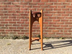 Liberty & Co. A Glasgow School Arts & Crafts Oak Plant Stand - Thumbnail 1