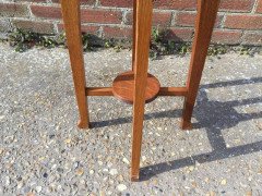 Liberty & Co. A Glasgow School Arts & Crafts Oak Plant Stand - Thumbnail 2