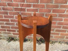 Liberty & Co. A Glasgow School Arts & Crafts Oak Plant Stand - Thumbnail 4
