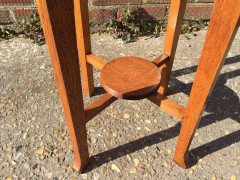 Liberty & Co. A Glasgow School Arts & Crafts Oak Plant Stand - Thumbnail 5
