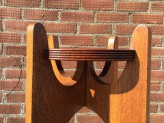 Liberty & Co. A Glasgow School Arts & Crafts Oak Plant Stand - Thumbnail 8