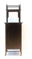 E. W. Godwin, attributed. An Anglo-Japanese Ebonized Purdonium with a Carved Exotic Bird - Thumbnail 3