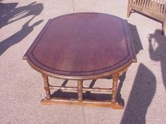 Charles Bevan, Marsh, Jones & Cribb Aesthetic Movement D End Centre Table - Thumbnail 2