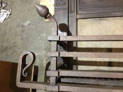 William Burges by Francis Skidmore, Gothic Revival Cast Iron Fire Insert - Thumbnail 9