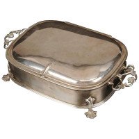 Arts & Crafts Silver Plated Jewellery Casket by W. A. S Benson - Thumbnail 1