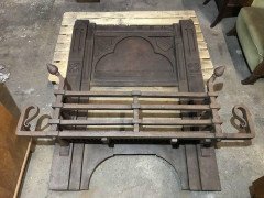 William Burges by Francis Skidmore, Gothic Revival Cast Iron Fire Insert - Thumbnail 2