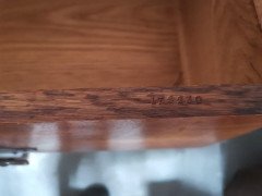 Heal's. An Arts & Crafts Oak Chest of Drawers, Stamped Heal's of London - Thumbnail 7