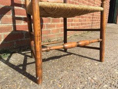 A Cotswold School Arts & Crafts Ash Armchair Attributed, to Edward Gardiner - Thumbnail 2