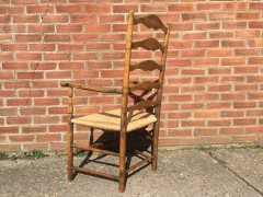 A Cotswold School Arts & Crafts Ash Armchair Attributed, to Edward Gardiner - Thumbnail 6