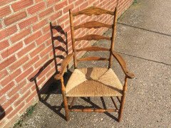 A Cotswold School Arts & Crafts Ash Armchair Attributed, to Edward Gardiner - Thumbnail 7