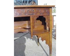 E. W. Godwin for William Watt, an Anglo-Japanese Walnut Desk. - Thumbnail 8