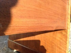 Edward Barnsley, an Arts & Crafts Cotswold School Handmade Walnut Dressing Table - Thumbnail 4
