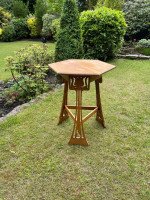Arts & Crafts Liberty & Co. 'Sigebert' Oak Side Table - Thumbnail 2