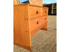 Edward Barnsley, an Arts & Crafts Cotswold School Handmade Walnut Dressing Table - Thumbnail 9