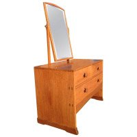 Edward Barnsley, Arts & Crafts Cotswold School Handmade Walnut Dressing Table - Thumbnail 10