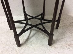 Arts & Crafts Flame Mahogany Centre / Side Table In the style of Charles Spooner - Thumbnail 1