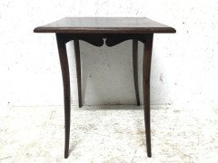 E. W. Godwin Style, Petite Anglo-Japanese Rosewood Side Table with Splayed Legs - Thumbnail 2