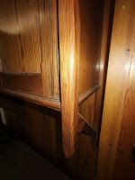 Anglo-Japanese Pitch Pine Hanging Bookcase by Howard & Sons - Thumbnail 4