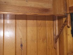 Anglo-Japanese Pitch Pine Hanging Bookcase by Howard & Sons - Thumbnail 5