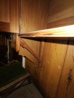 Anglo-Japanese Pitch Pine Hanging Bookcase by Howard & Sons - Thumbnail 6