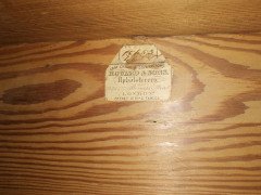 Anglo-Japanese Pitch Pine Hanging Bookcase by Howard & Sons - Thumbnail 7