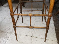 Liberty & Co., attributed, Aesthetic Movement Ash Side Table with Bobbin Details. - Thumbnail 5