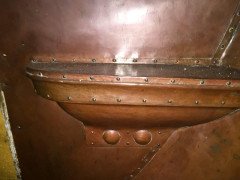 M. H. Baillie Scott Attributed, Unique Arts & Crafts Copper Fire Hood - Thumbnail 2