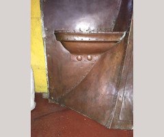 M. H. Baillie Scott, attributed. Unique Arts & Crafts Copper Fire Hood - Thumbnail 3