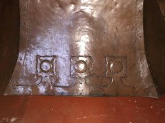 M. H. Baillie Scott, attributed. Unique Arts & Crafts Copper Fire Hood - Thumbnail 4