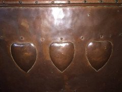 M. H. Baillie Scott, attributed. Unique Arts & Crafts Copper Fire Hood - Thumbnail 5