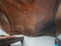 M. H. Baillie Scott, attributed. Unique Arts & Crafts Copper Fire Hood - Thumbnail 10