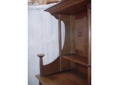 Waring & Gillows, Style of. M. H. Baillie Scott. Arts & Crafts Oak Inlaid Sideboard - Thumbnail 12