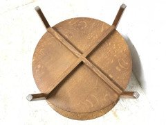 Edward Barnsley, an Arts & Crafts Oak Two-Tier Circular Coffee or Side Table - Thumbnail 4