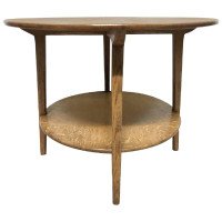Edward Barnsley, an Arts & Crafts Oak Two-Tier Circular Coffee or Side Table - Thumbnail 7