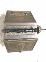 Dr. C Dresser, benham & Froud Aesthetic Movement Arts & Crafts Copper Coal Box - Thumbnail 11