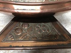 Dr. C Dresser, benham & Froud Aesthetic Movement Arts & Crafts Copper Coal Box - Thumbnail 15