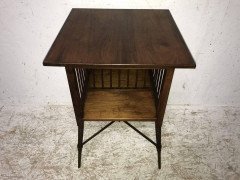 Liberty & Co., Fine Anglo-Japanese Walnut Side Table In the style of E. W. Godwin - Thumbnail 4
