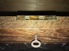 Rare Arts & Crafts Oak Linen Trunk Attributed, to C. R. Ashbee - Thumbnail 1