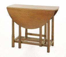 Ernest Gimson Rare & Important Cotswold School Walnut Gate Leg Table - Thumbnail 8