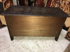 Rare Arts & Crafts Oak Linen Trunk Attributed, to C. R. Ashbee - Thumbnail 2
